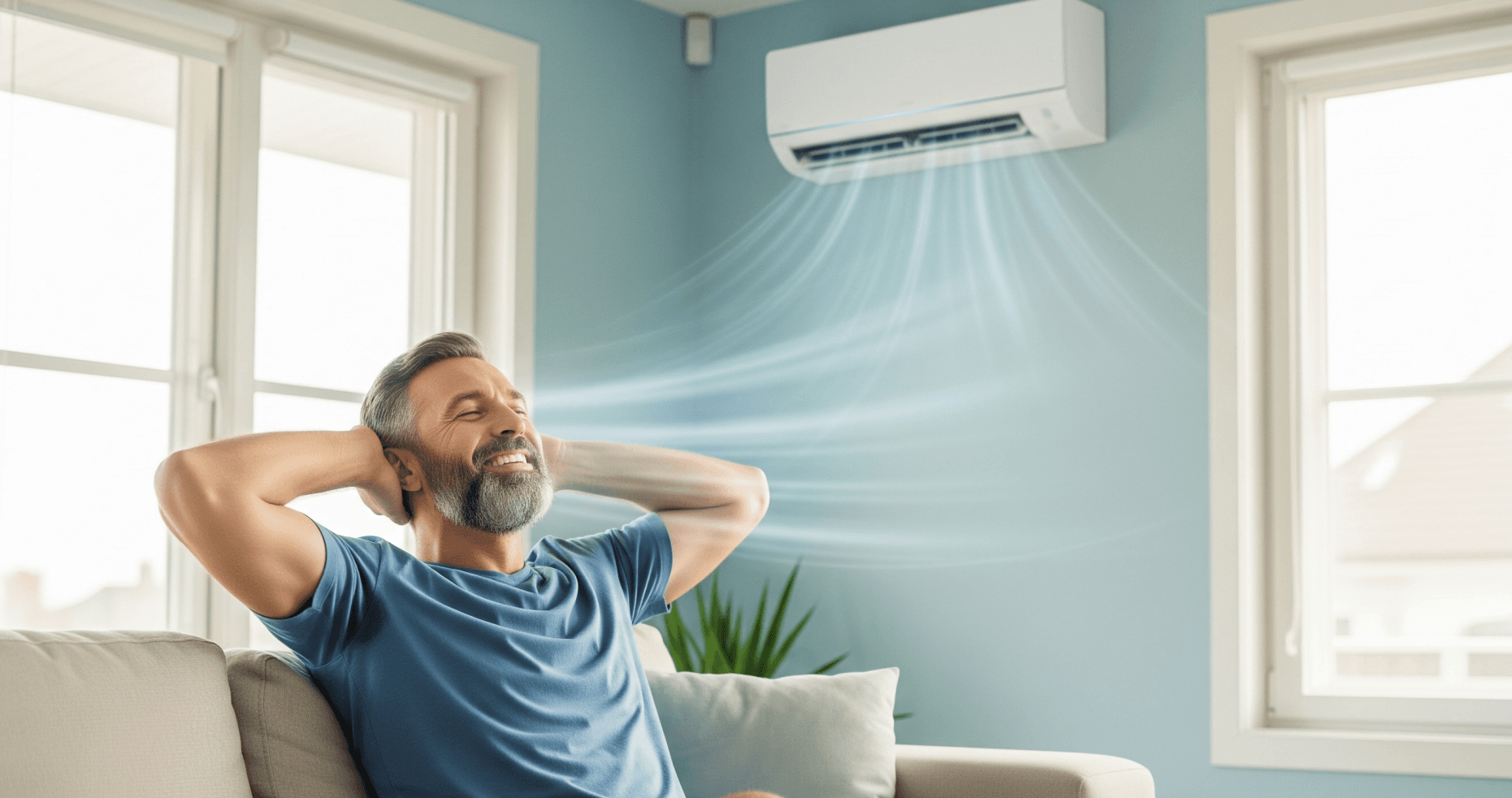 Air conditioning background